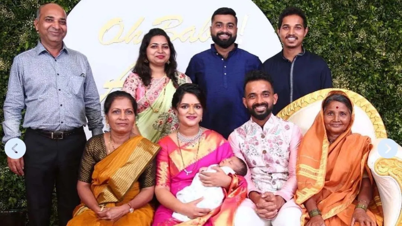 Ajinkya Rahane Family