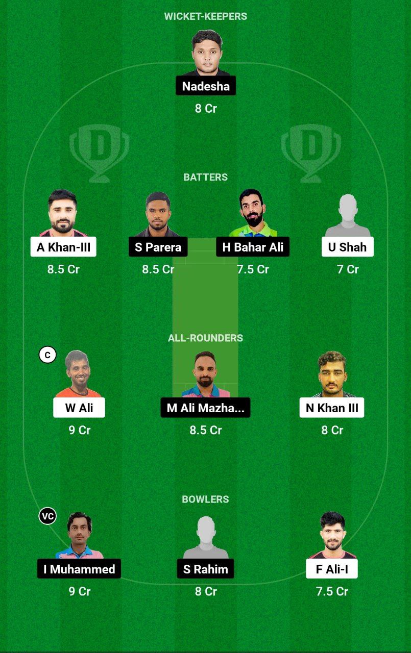 RC vs IAI Dream11 Prediction