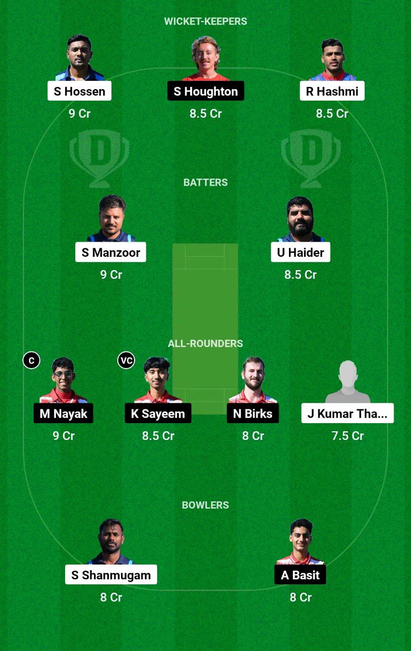 ZAS vs SOS Dream11 Prediction