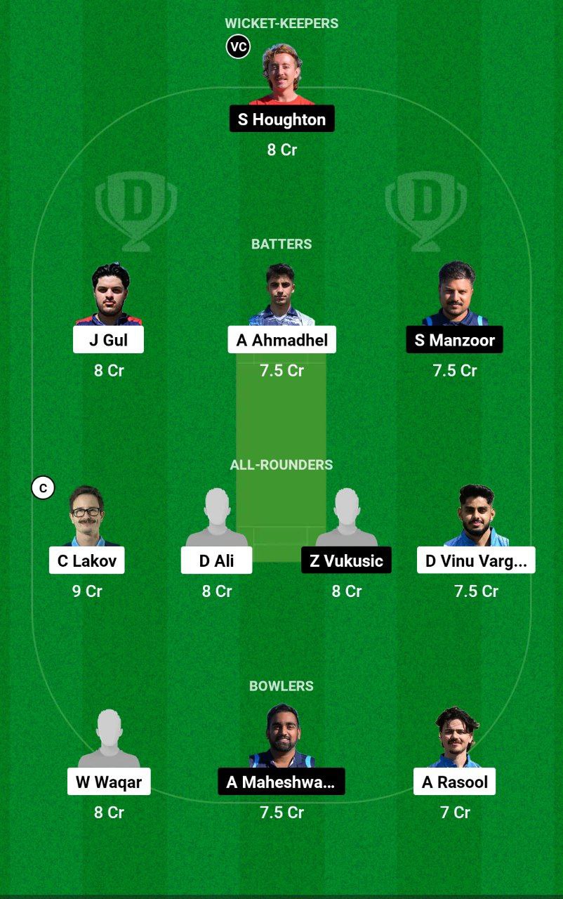 BUL vs CRO Dream11 Prediction