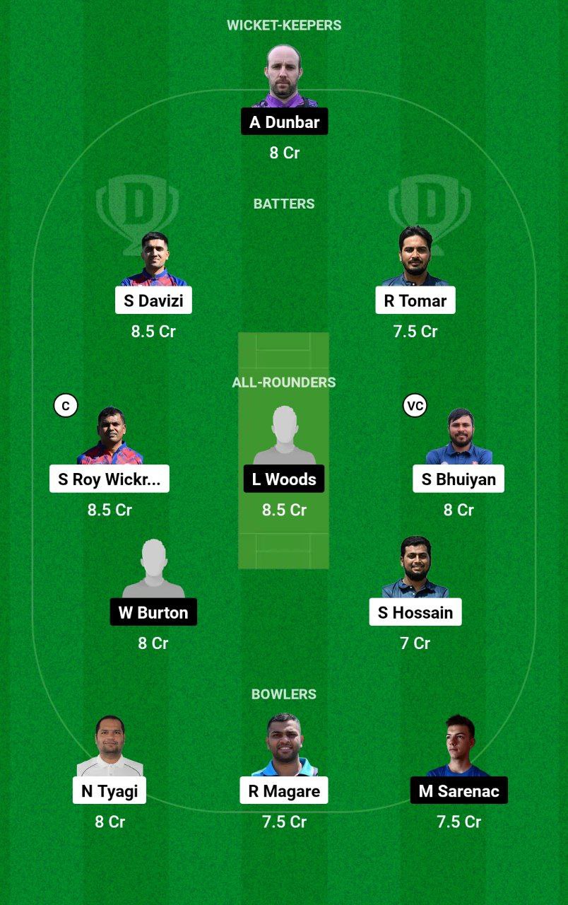 CZE vs SER Dream11 Prediction