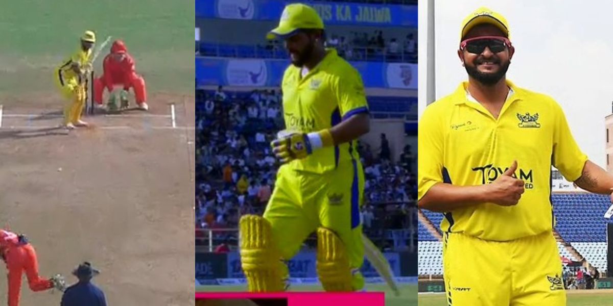 Suresh Raina के बल्ले से निकली रनों की आंधी, 162 के स्ट्राइकरेट से कूटे रन, हर कोई रह गया दंग