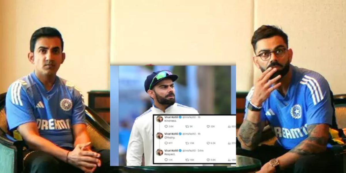 Virat Kohli ने सोशल मीडिया पर लिखे 3 शब्द और मच गया तहलका, जानिए किसकी तरफ है ईशारा