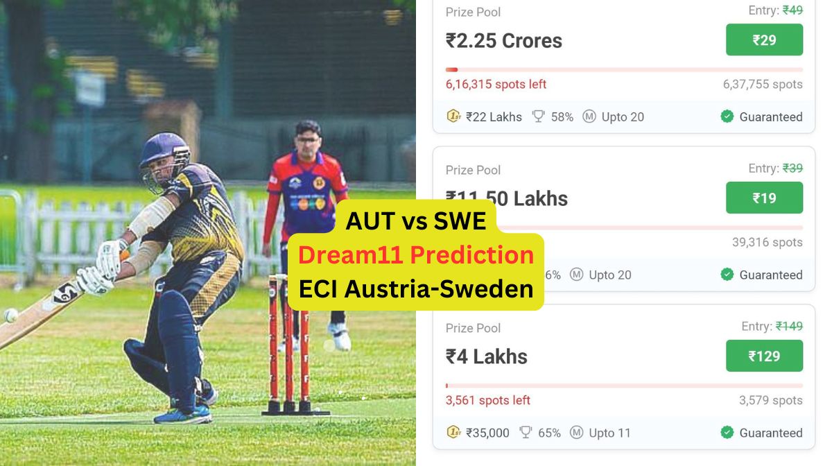 AUT vs SWE ECI Austria-Sweden