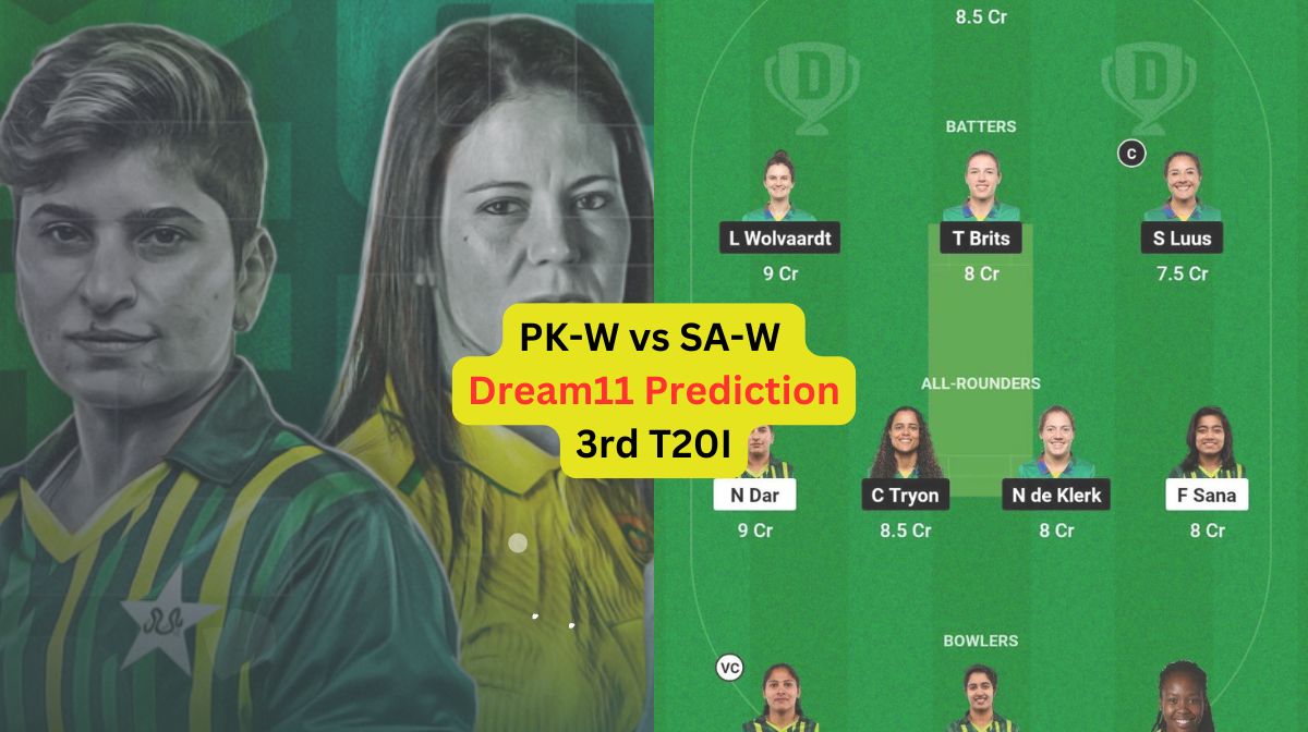 PK-W vs SA-W 3rd T20I