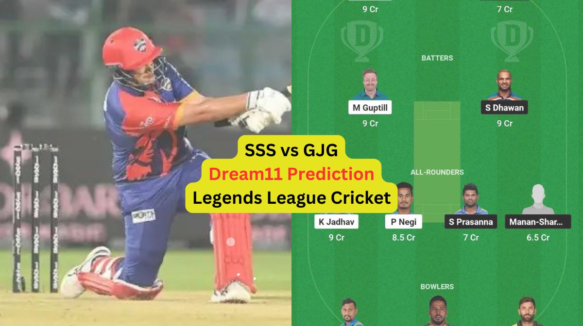 SSS vs GJG Legends League Cricket